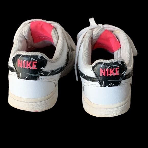 Nike | Women’s Court Vision Low White Sneakers Athletic Shoes - Picture 4 of 12